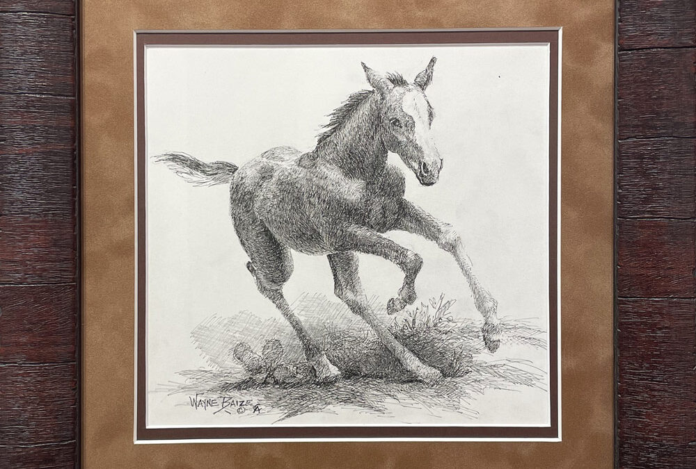 Feeling Frisky by Wayne Baize – SOLD