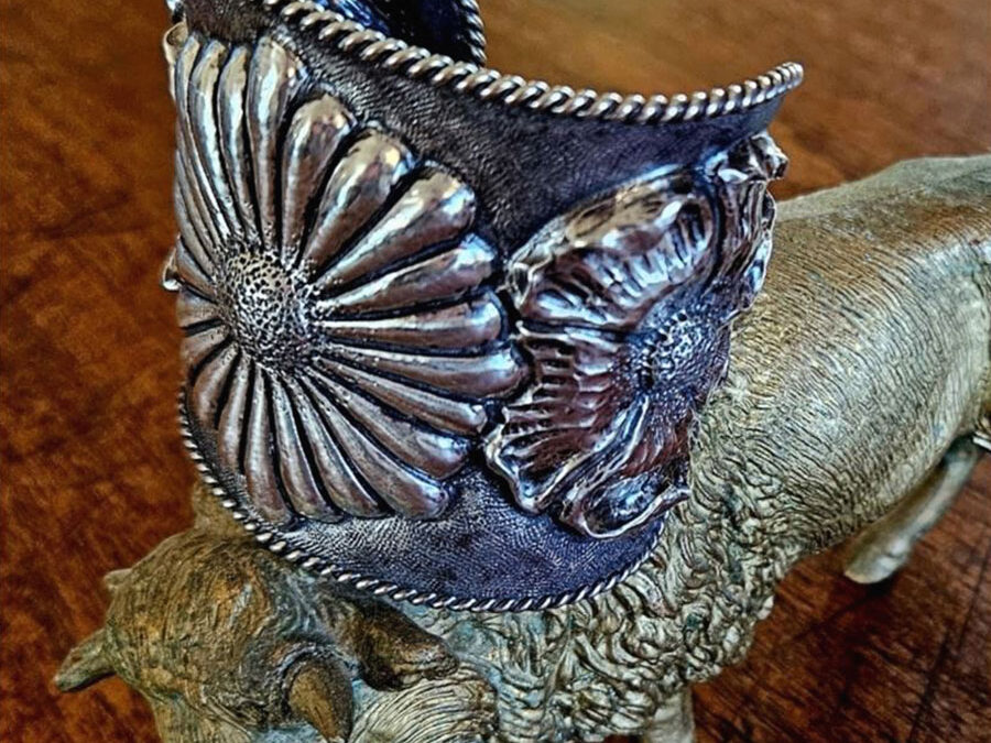 Silver Cuff by Douglas Krause