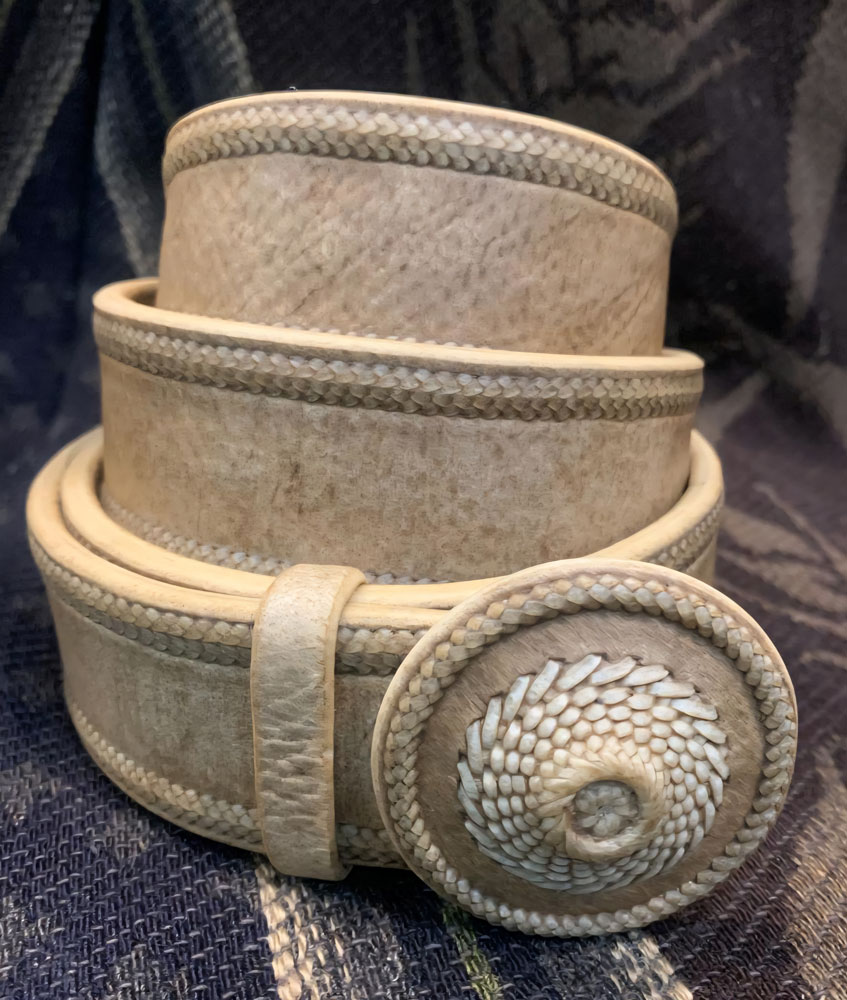 Mankato Style Spur Strap Buckles on Custom Straps by Baru Forrel