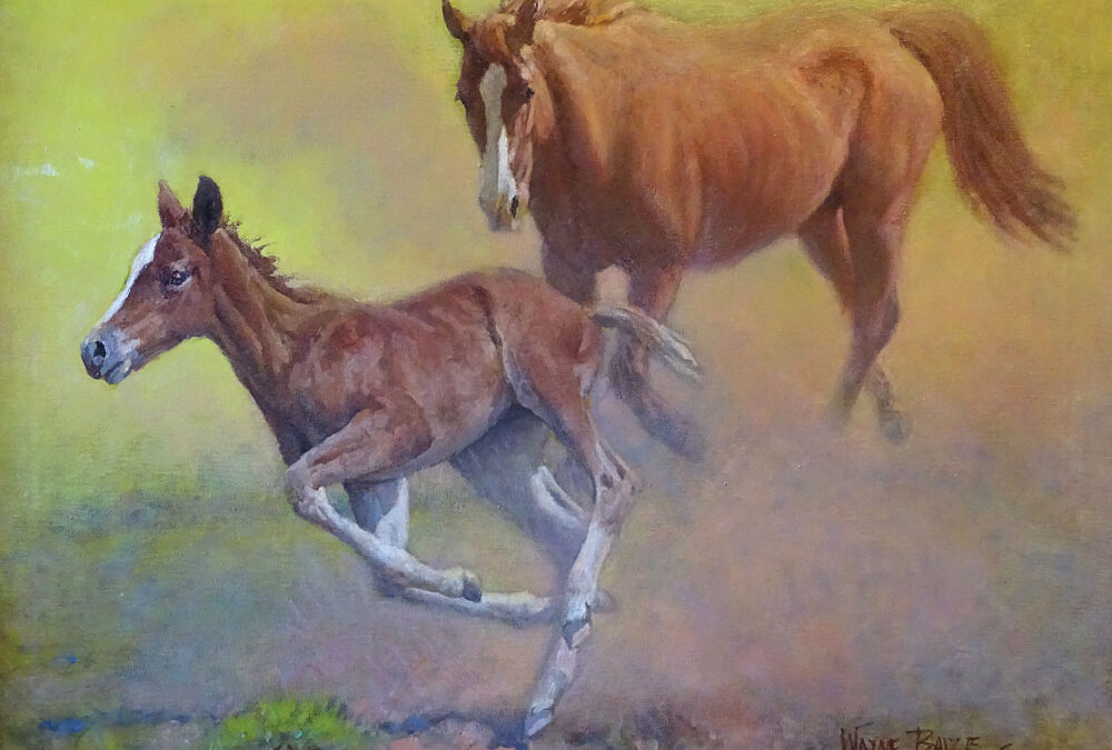 Vim and Vitality by Wayne Baize – SOLD