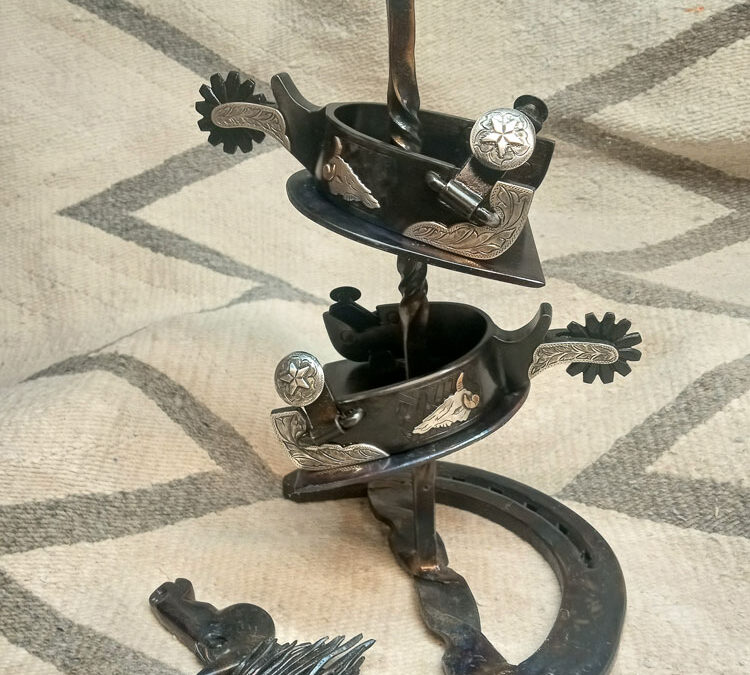 Buddy-Knight-Handmade-Spurs-Steel-Sterling-Silver