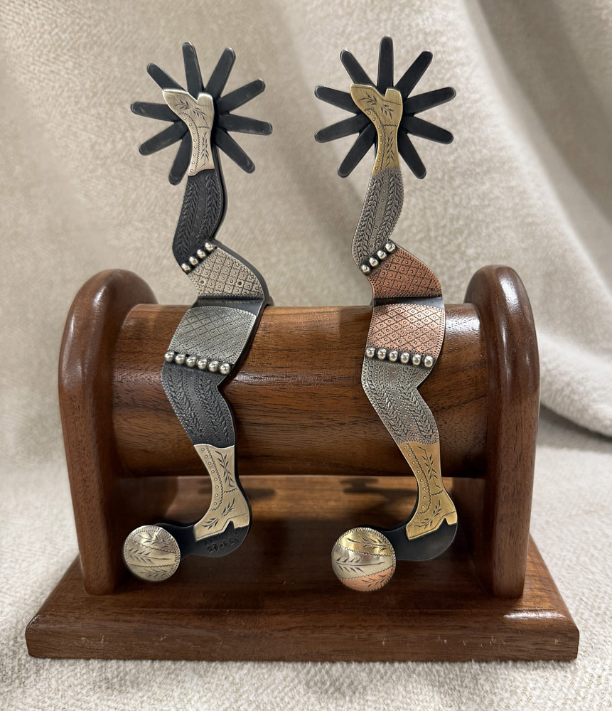 Mankato Style Spur Strap Buckles on Custom Straps by Baru Forrel