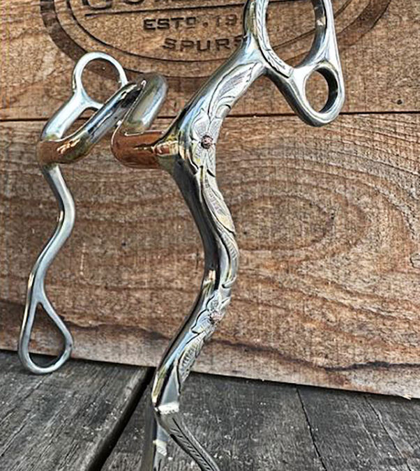 John-B-Guillory-336-Bit-Mounted-with-German-Silver