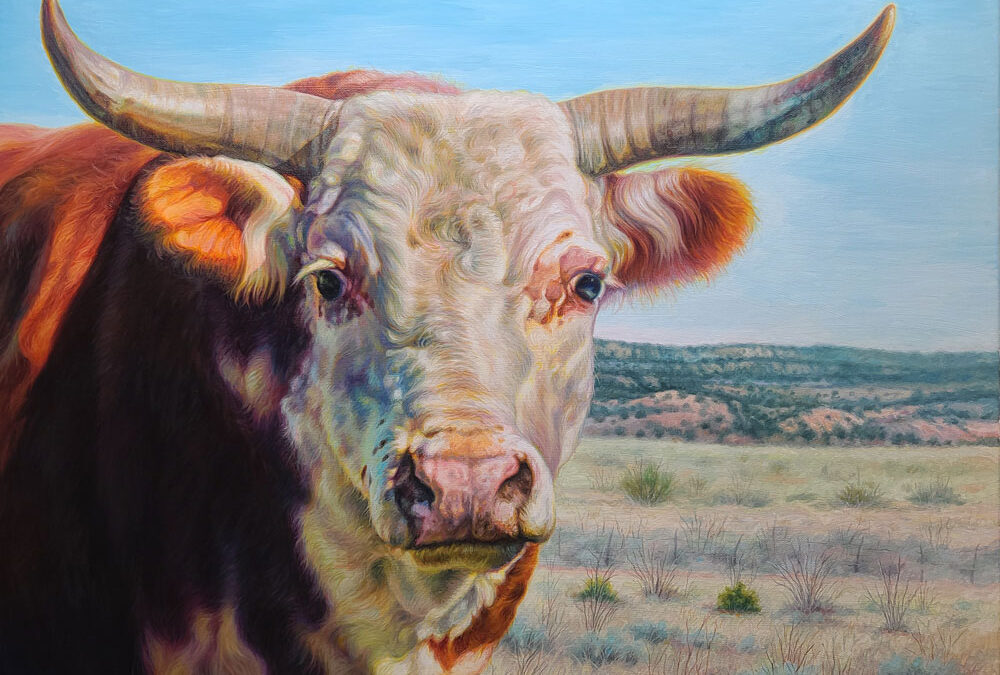 KW-Whitley-Pease-River-Rebel-Oil-on-Canvas