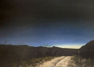 Unimproved Road Sunset by Kerri Menchaca