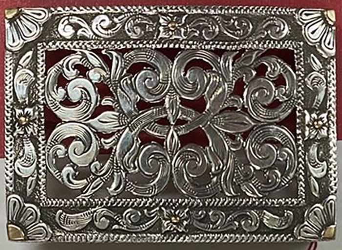Mankato Style Spur Strap Buckles on Custom Straps by Baru Forrel
