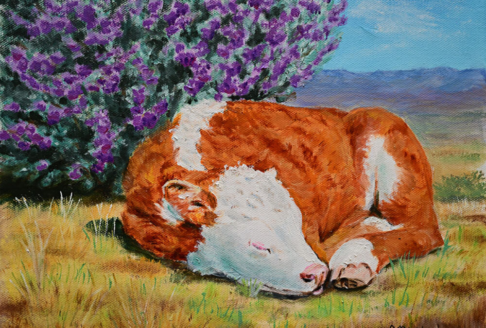 Patty-Moreland-Nap-Time-Oil-on-Canvas-15×18