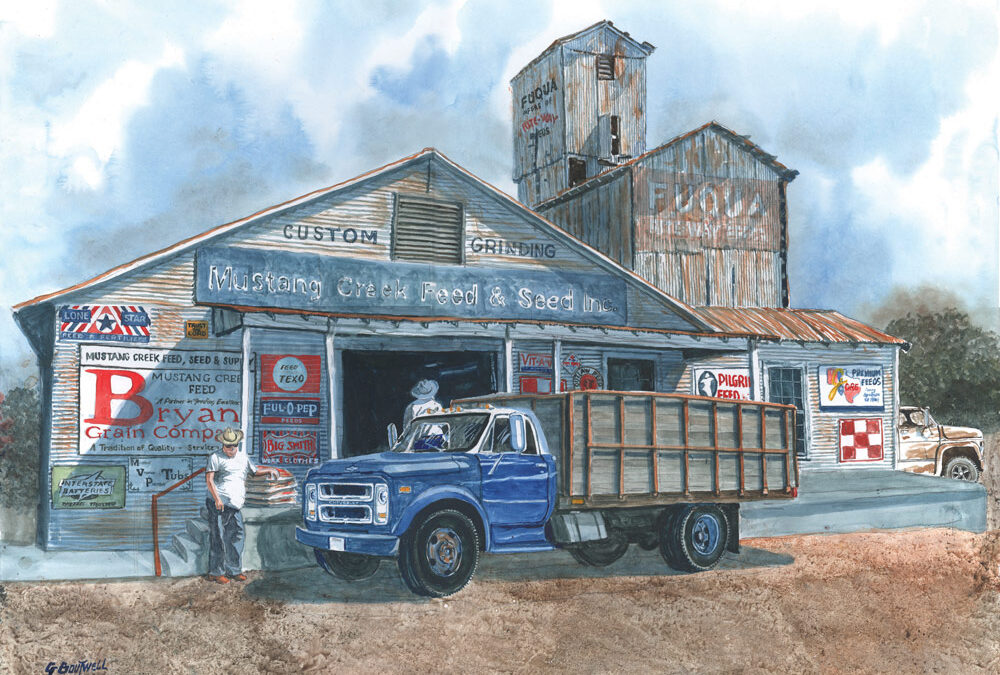 Mustang Creek by George Boutwell